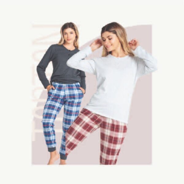 PIJAMA JUVENIL TARTAN T 1/4 PI24