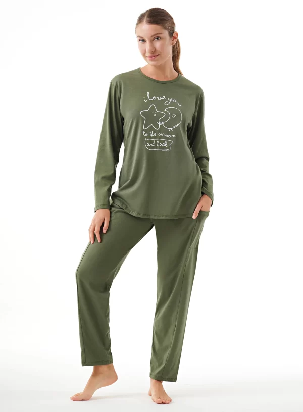 PIJAMA MOON C/ BOLSILLO T.1/4 I24 - Imagen 2