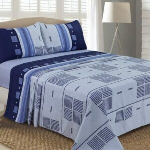 PLANA PERCAL 180H 160X290 ALG50% B24