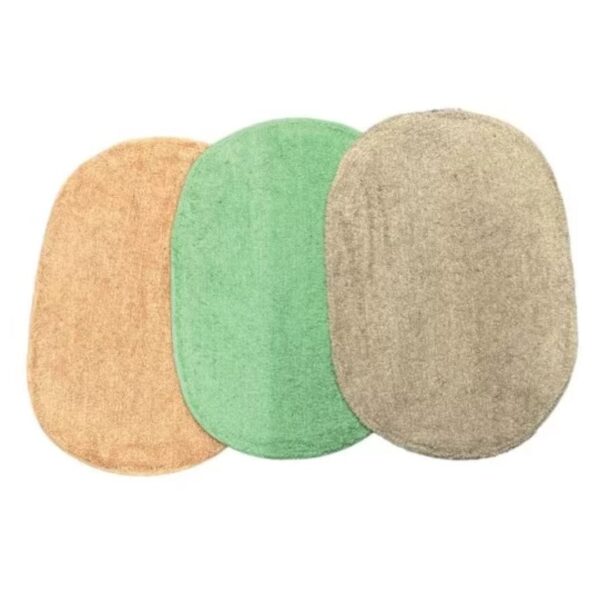 ALFOMBRA BAÑO OVAL LISA B24