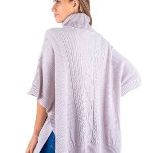 PONCHO DAMA TEJIDO PI24