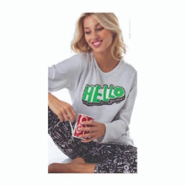 PIJAMA JUVENIL HELLO T2-4 PI24