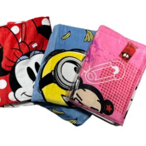 TOALLON INFANTIL PLAYERO ESTAMPADO B24
