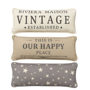 ALMOHADON RELLENO ESTAMPADO RECT B25