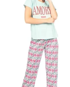 PIJAMA AMORE MUJER T.1-4 PI24