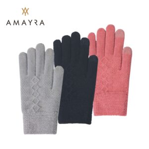 GUANTES DAMA LISO AMAYRA G25
