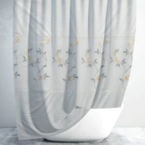 CORTINA BAÑO BORDADA B24