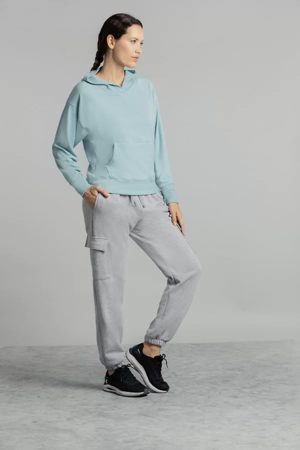 PANTALON CON FRIZA LISO T.40/48 I25